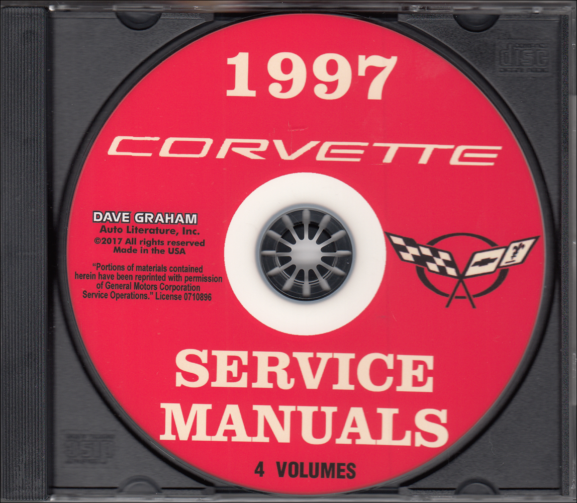 1997 Chevrolet Corvette Repair Shop Manual on CD-ROM