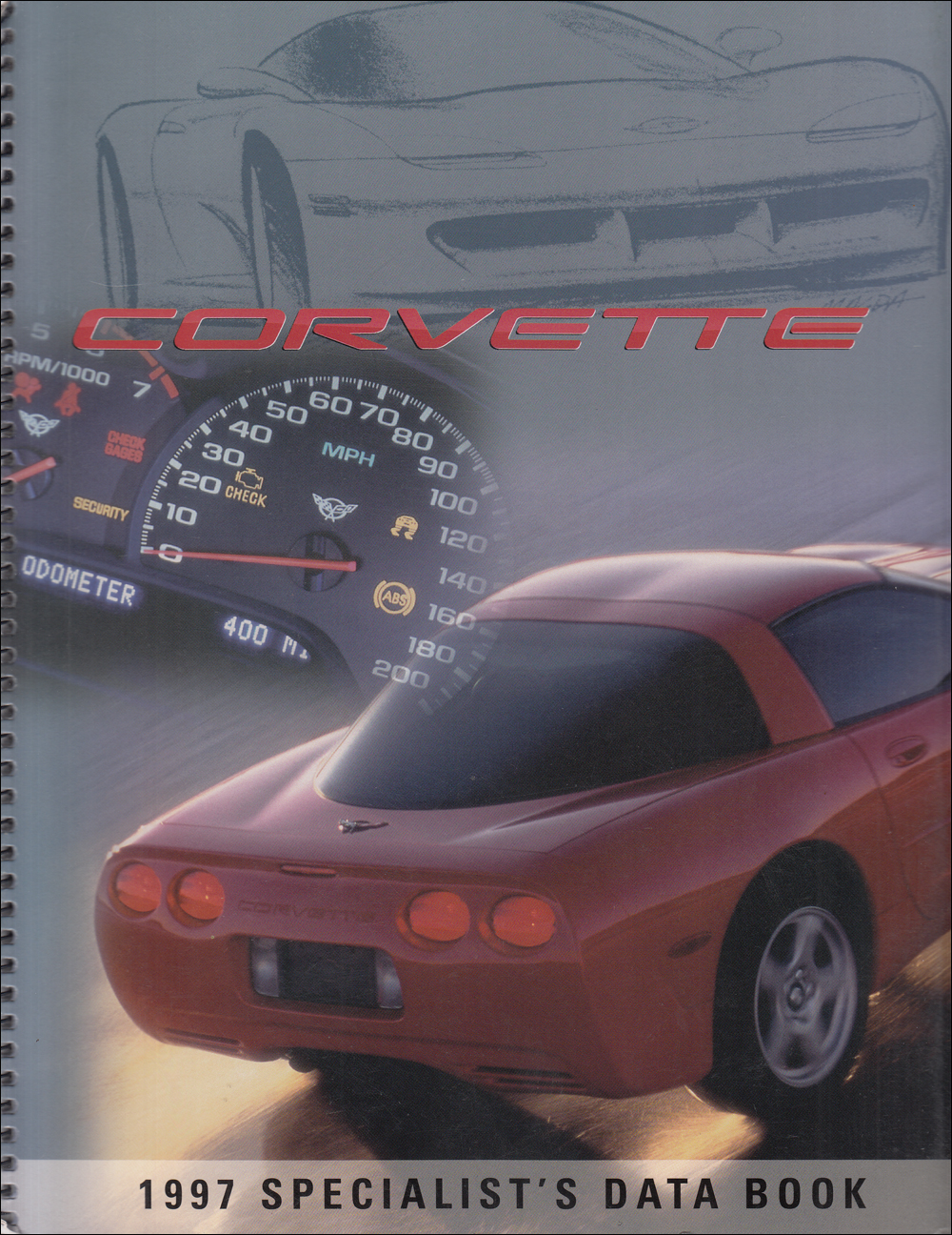 1997 Chevrolet Corvette Color & Upholstery Dealer Album/Data Book Original 