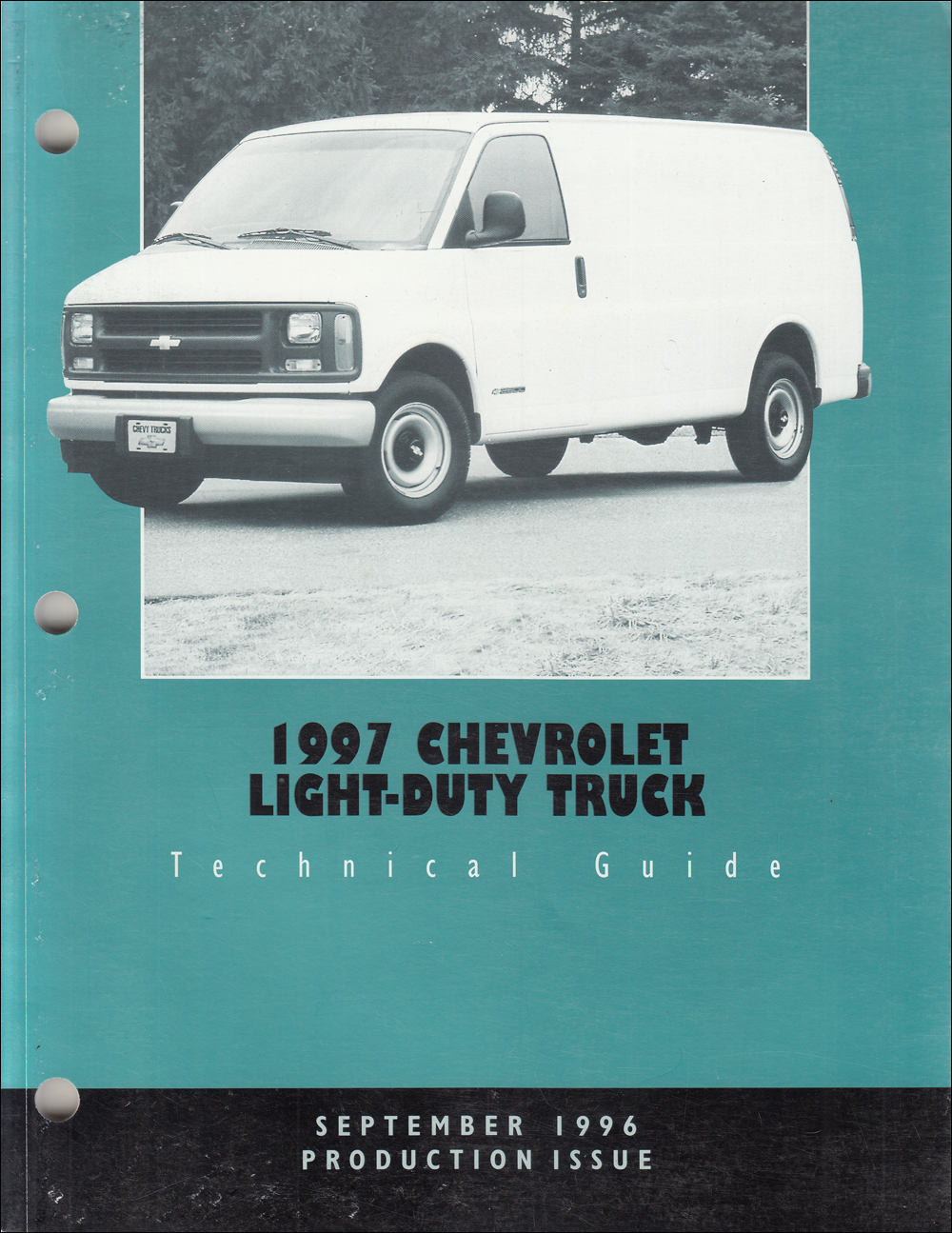 1997 Chevrolet Truck Technical Guide Dealer Album Original Production Issue