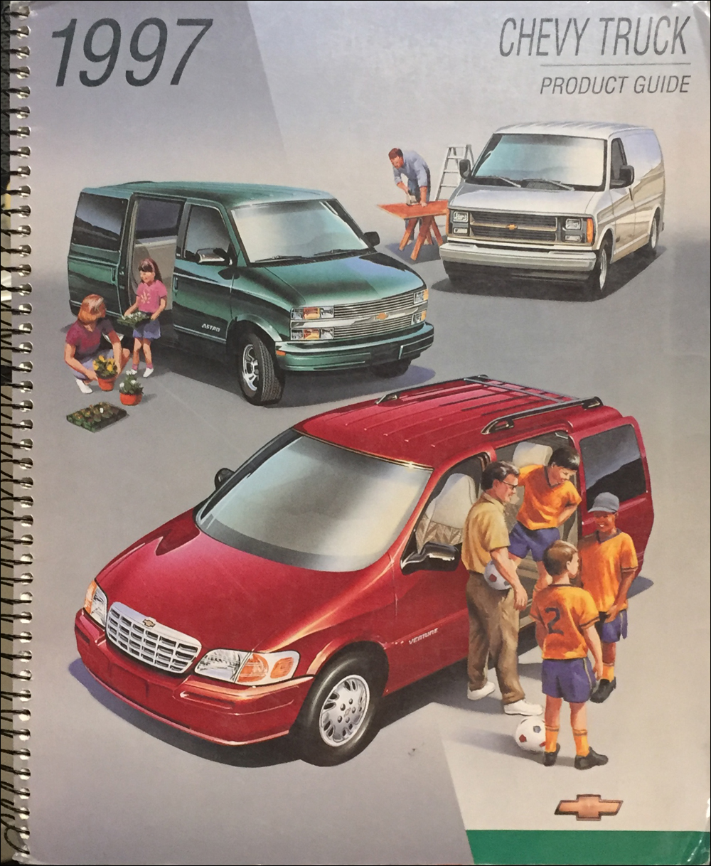 1997 Chevrolet Dealer Album Data Book Original