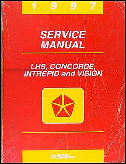 1997 Vision, Concorde, LHS, & Intrepid Shop Manual Original 