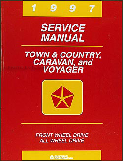 1997 Caravan, Town & Country, & Voyager Van Repair Manual Original 