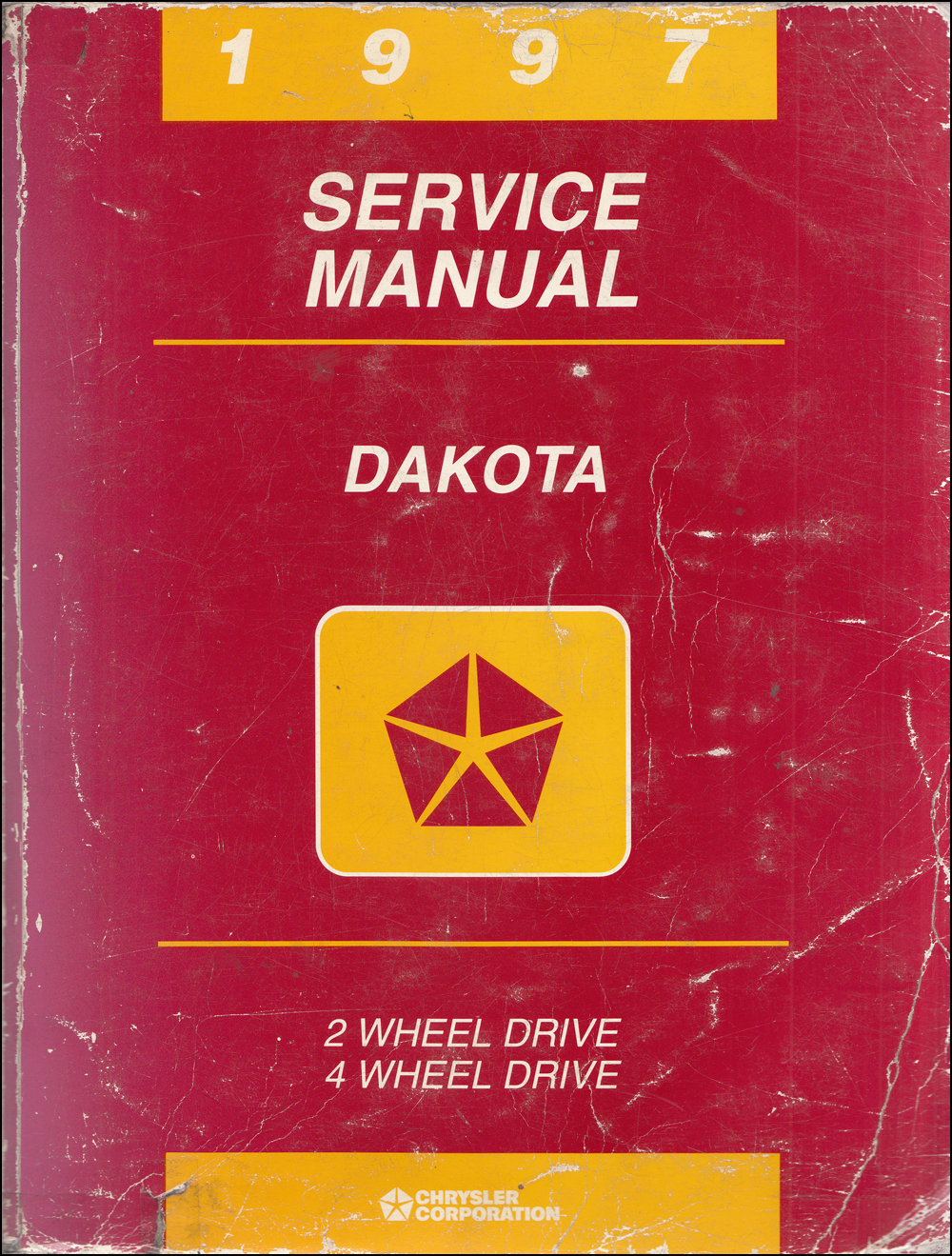 1997 Dodge Dakota Repair Manual Original 