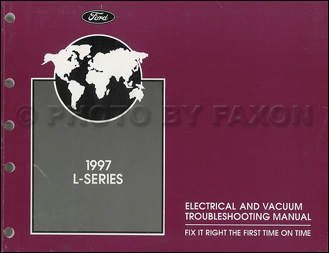 1994 Ford L-Series 8000, 9000 Electrical & Vacuum Troubleshooting Manual Original