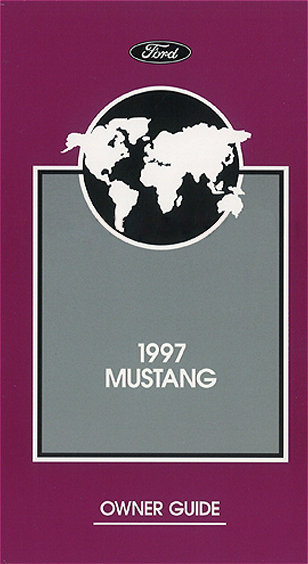 1997 Ford Mustang Owners Manual Original with Maintenance Schedule and Warranty