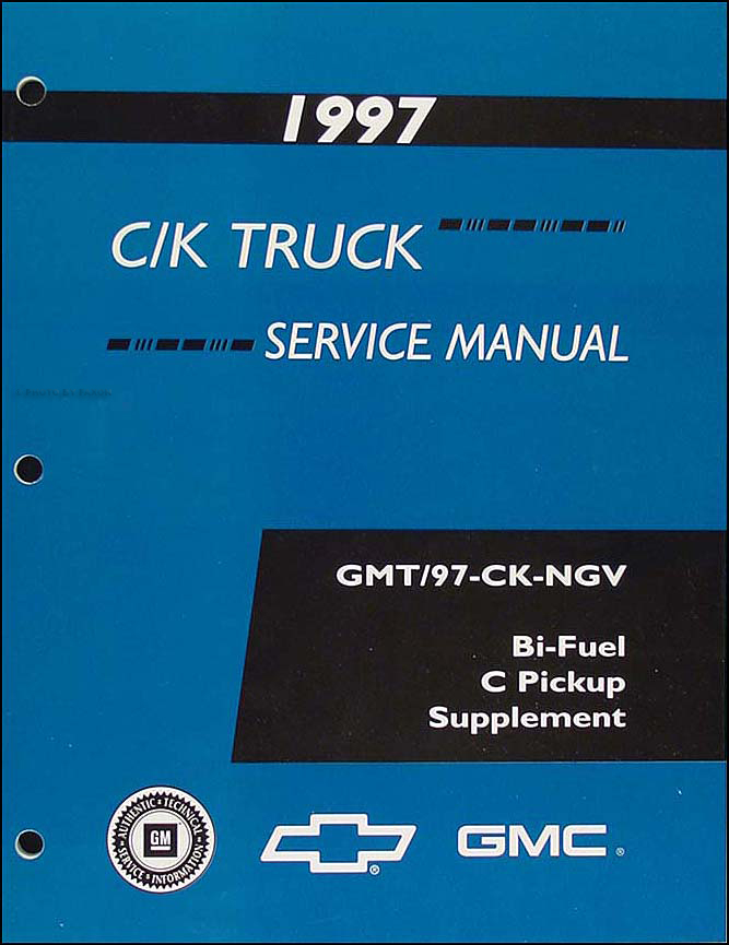 1997 Chevrolet Truck Shop Service Repair Manual CD 