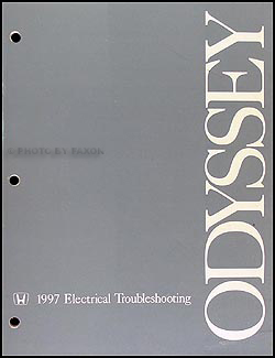 1997 Honda Odyssey Electrical Troubleshooting Manual Original 