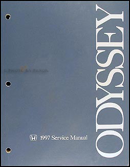 1997 Honda Odyssey Repair Manual Original 