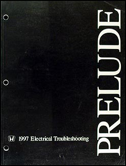 1997-1999 Honda Prelude Electrical Troubleshooting Manual Original
