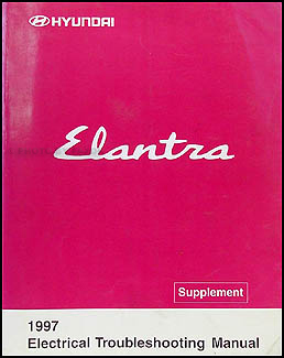 1997 Hyundai Elantra Electrical Troubleshooting Manual Original 