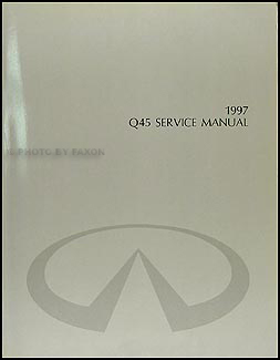1997 Infiniti Q45 Repair Manual Original 