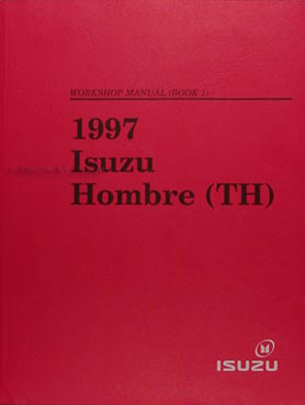 1997 Isuzu Hombre/Chevy S-10/GMC Sonoma Shop Manual Set Original