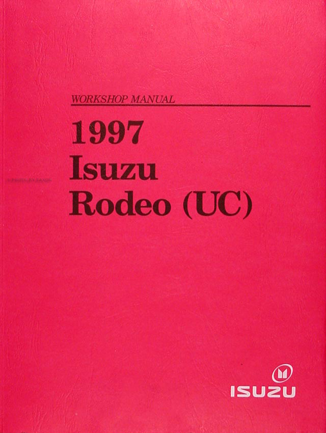 1997 Isuzu Rodeo & Honda Passport Repair Manual Original