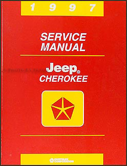 1997 Jeep Cherokee Shop Manual Original