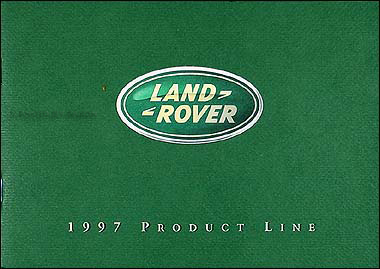 1997 Land Rover Original Sales Catalog Range/Discovery/Defender