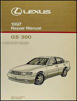 1997 Lexus GS 300 Repair Manual Original 