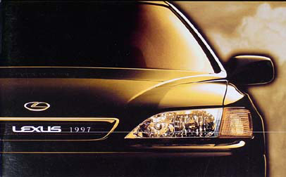 1997 Lexus Original Sales Catalog 97 GS/ES/LS/SC 300/400/LX 450