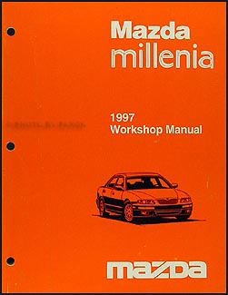 1997 Mazda Millenia Repair Manual Original 