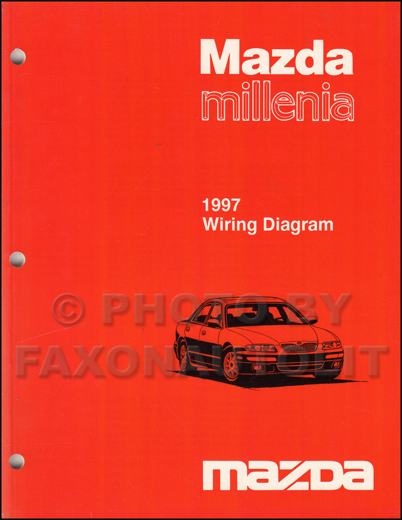 1997 Mazda Millenia Wiring Diagram Manual Original