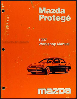 1997 Mazda Protege Repair Manual Original 