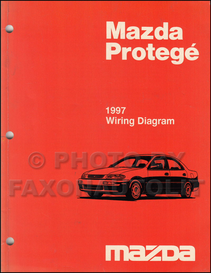 1997 Mazda Protege Wiring Diagram Manual Original