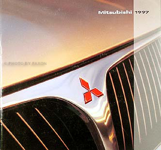1997 Mitsubishi Original Sales Brochure 3000GT, Eclipse, Montero Etc