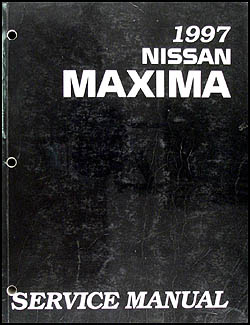 1997 Nissan Maxima Repair Manual Original