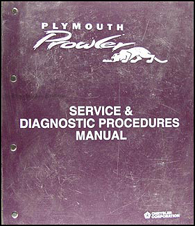 1997 Plymouth Prowler Shop Manual Original
