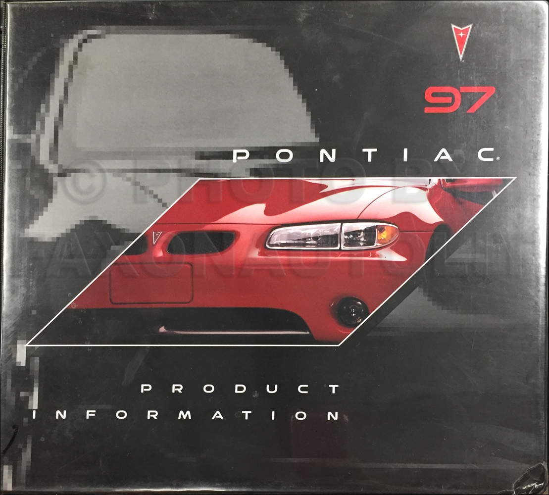 1997 Pontiac Data Book and Color and Upholstery Dealer Album