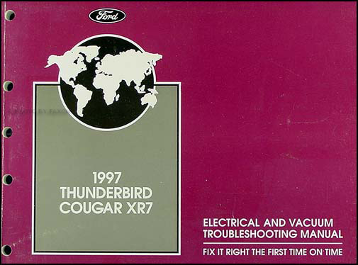1997 Ford Thunderbird Mercury Cougar Electrical Troubleshooting Manual