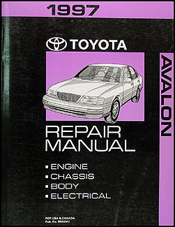 1997 Toyota Avalon Repair Manual Original