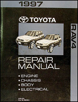 1997 Toyota RAV4 Repair Manual Original