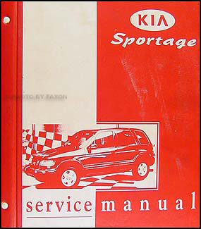 1998-2000 Kia Sportage Repair Manual Original