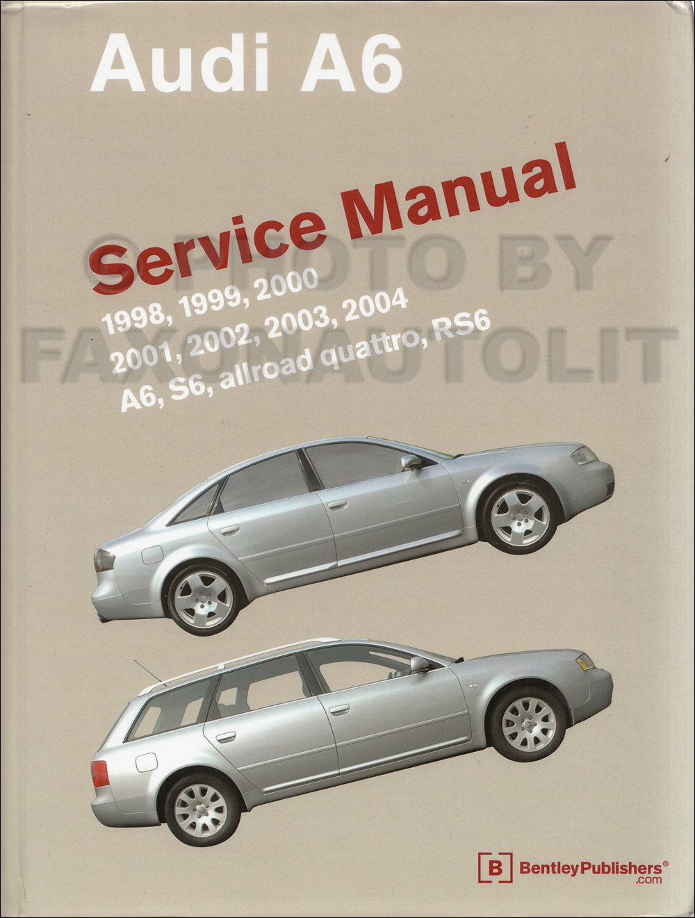 1984-1986 Audi 5000 Bentley Repair Manual Original