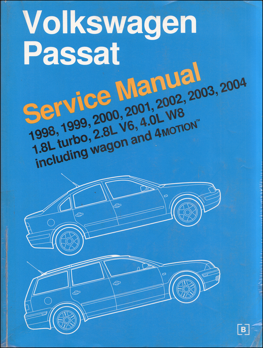 1999-2005 VW Jetta, Golf, GTI Bentley Repair Manual