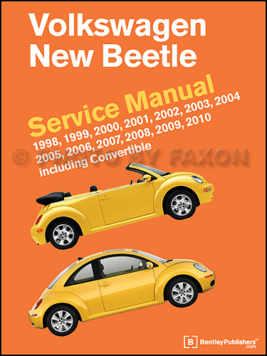 1998-2010 Volkswagen New Beetle Repair Manual