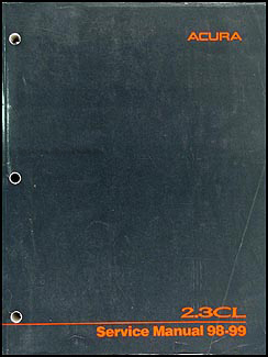1998-1999 Acura 2.3 CL Repair Manual Original