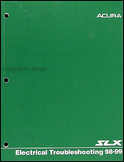 1998-1999 Acura SLX Electrical Troubleshooting Manual Original