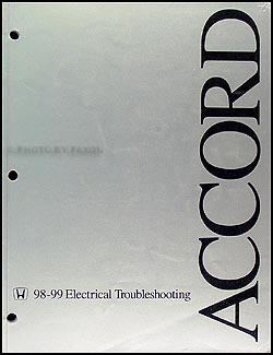 1998-1999 Honda Accord Electrical Troubleshooting Manual Original