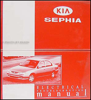 1998-1999 Kia Sephia Electrical Troubleshooting Manual Original 