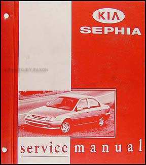 1998-1999 Kia Sephia Repair Manual Original