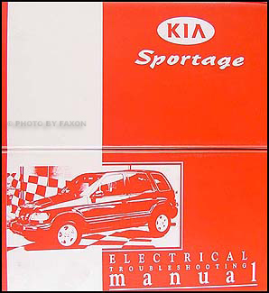 1998-1999 Kia Sportage Electrical Troubleshooting Manual Original 