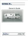 1998-1999 National RV SeaView Motor Home Owner's Manual Reprint