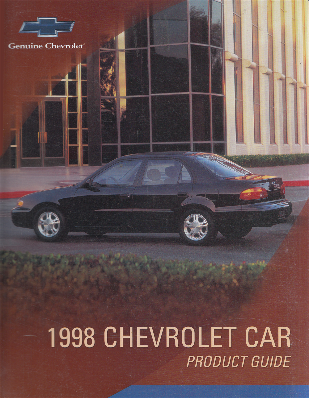 1998 Chevrolet Car Color & Upholstery Dealer Album/Data Book Original