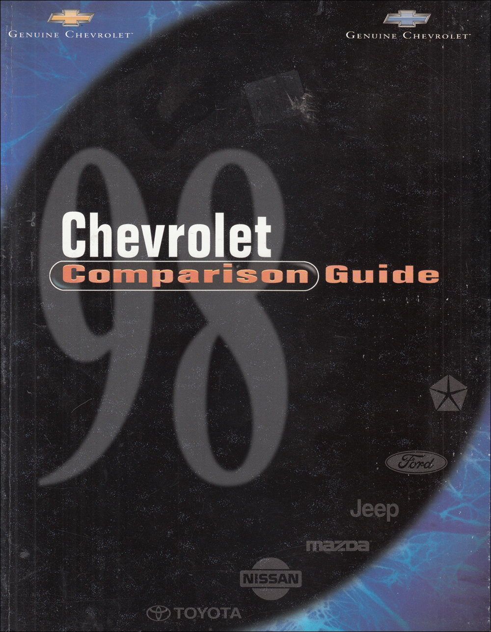 1998 Chevrolet Competitive Comparison Dealer Album Original