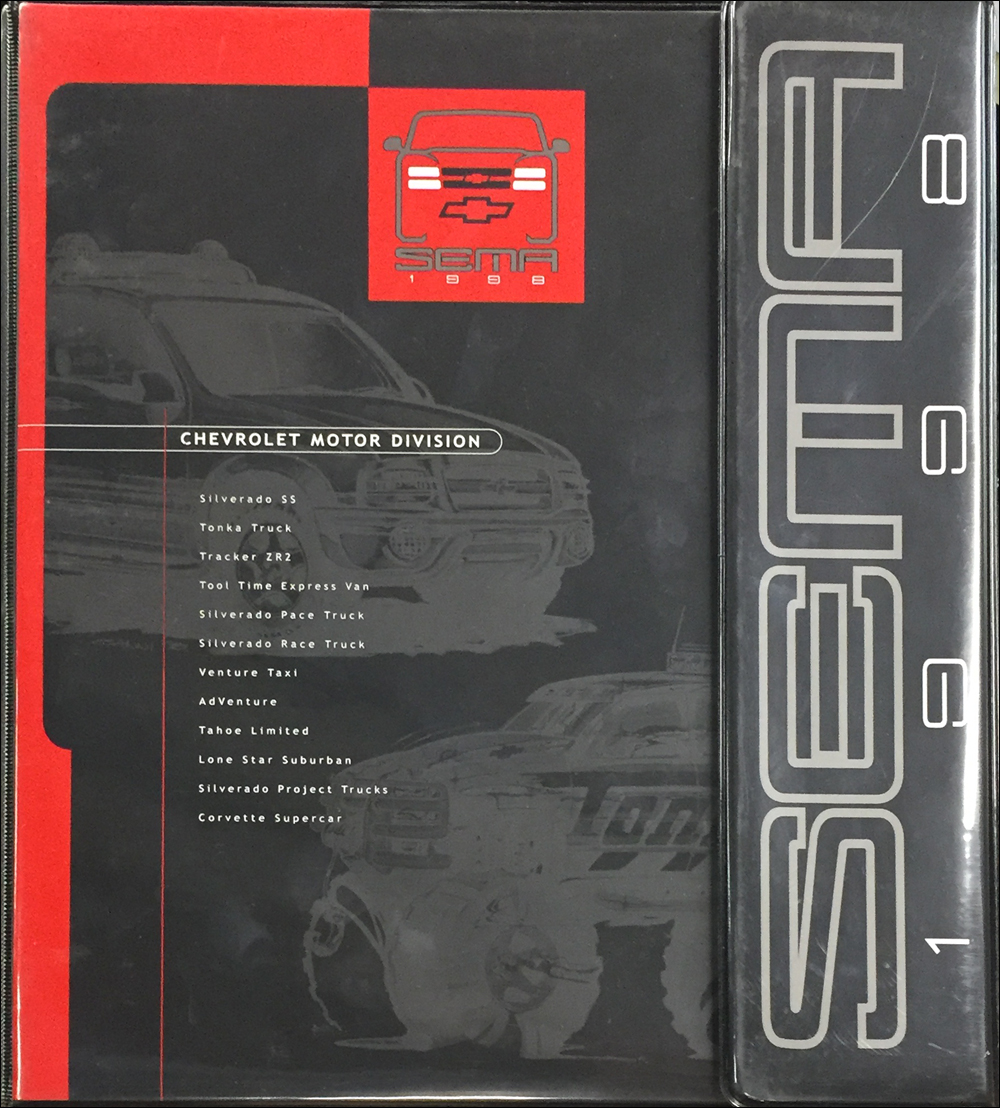 1999 Chevrolet SEMA Show Press Kit Original