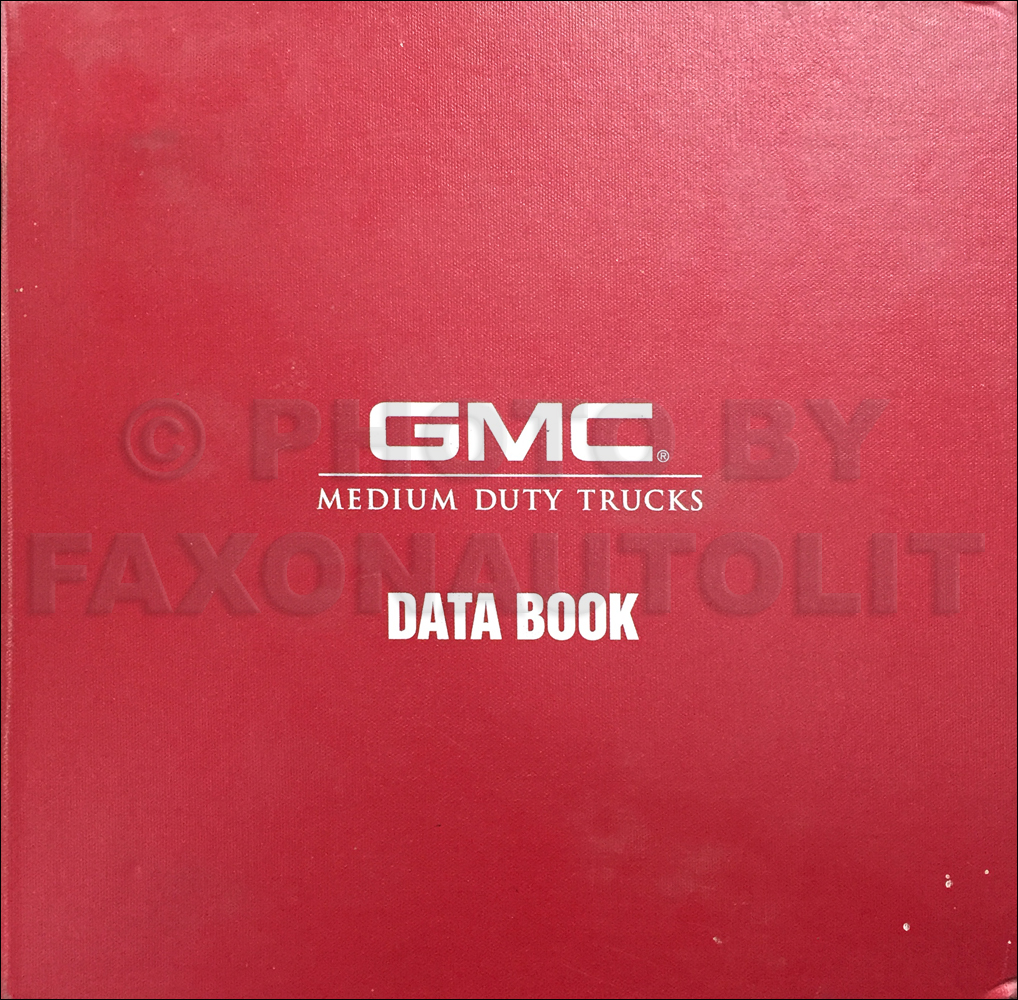 1998 GMC Medium Duty Data Book Original