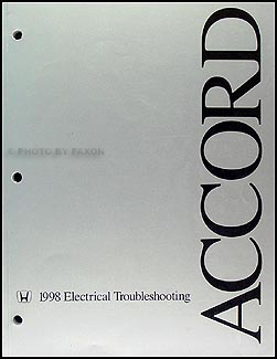 1998 Honda Accord Electrical Troubleshooting Manual Original
