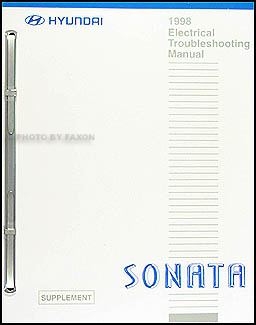 1998 Hyundai Sonata Electrical Troubleshooting Manual Original
