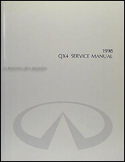1998 Infiniti QX4 Repair Manual Original 